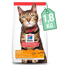 Gato Adulto Light 1.8 Kg Hills