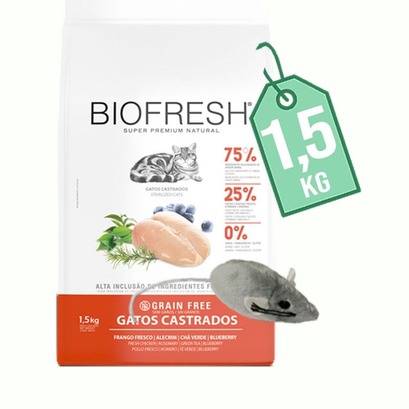 CASTRADOS 1.5 KG POLLO BIOFRESH