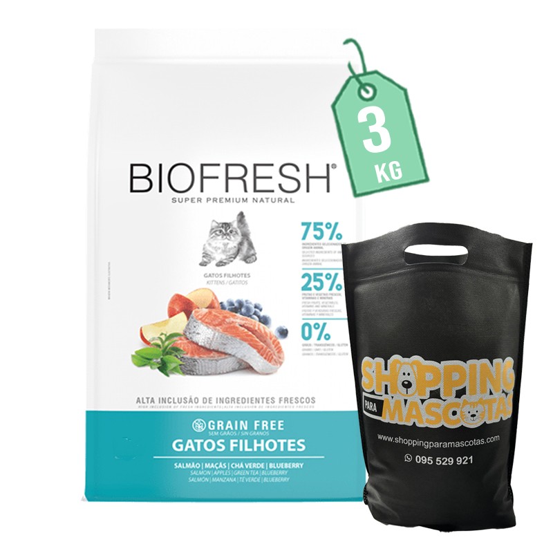 Gatitos 3 kg , salmon BIOFRESH