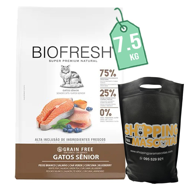 GATO SENIOR 7.5KG SALMON BIOFRESH