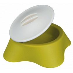 Comedero Plastico para Gatos con Tapa