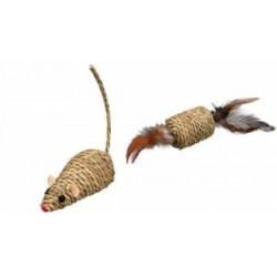 Set de Raton y Rulo con Plumas
