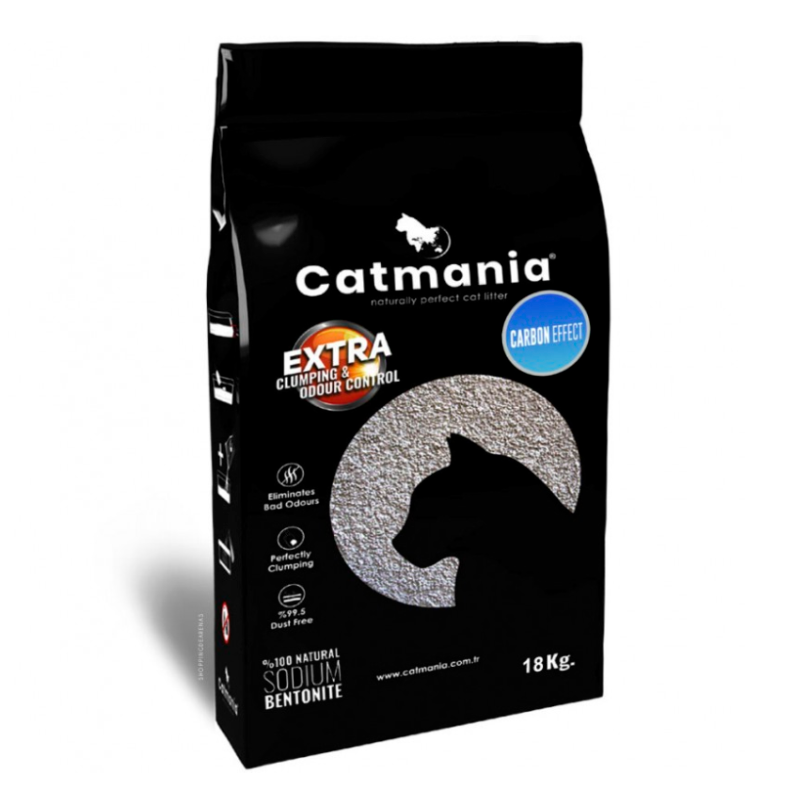 18 kg, Catmania Sin Aroma Bentonita Sódica