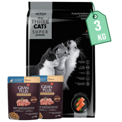 Castrados 3 kg Three Cats